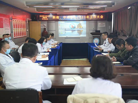 高質(zhì)量發(fā)展丨錦州市中心醫(yī)院召開(kāi)2023年胸痛 卒中中心工作大會(huì)